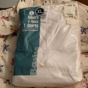 New in packaging - cotton men’s v neck T-shirts